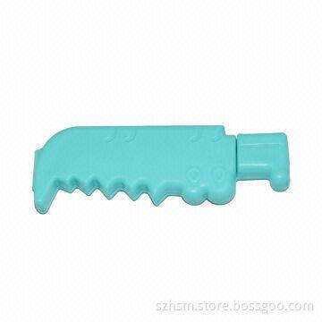 Hard Plastic Funny-shaped Bag Clips, Various Shapes are Available